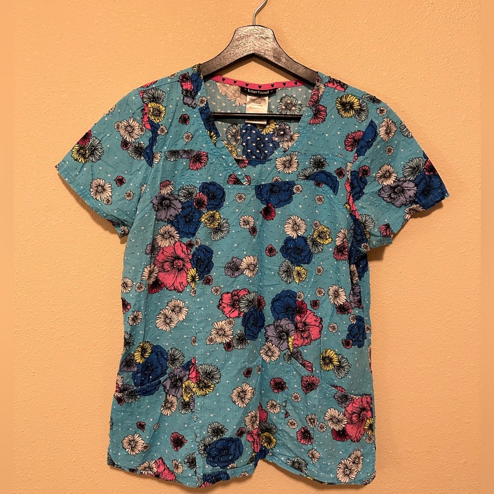 Heart Soul Scrub Top